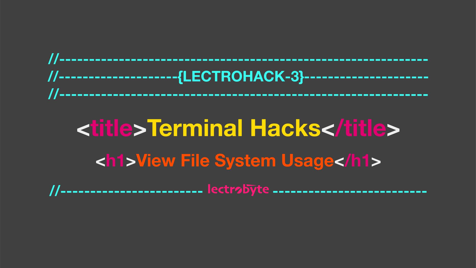 terminal-hacks-view-file-system-usage